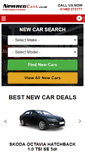 Mobile Screenshot of newregcars.co.uk
